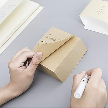 VANRA 4 x 4-Inch Sticky Notes Self-Stick Memo Pads with Strong Adhesive