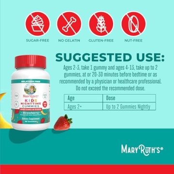 Natural Kids Nighttime Gummies for Relaxation Support