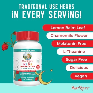 Natural Kids Nighttime Gummies for Relaxation Support