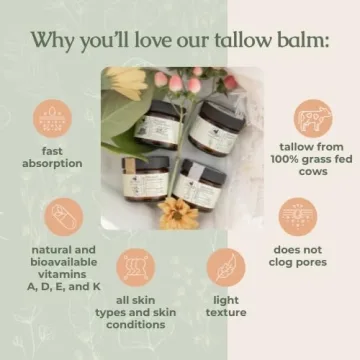 Organic Coffee Vanilla Whipped Tallow Balm - 1.3 oz