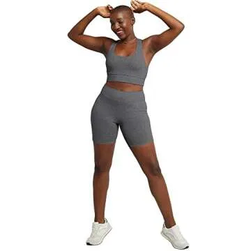 Hanes Women's Comfortable Stretch Jersey Bike Shorts