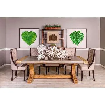 Dimond Home Table – Unique Design with Concrete and Wood Finishes for Modern Spaces