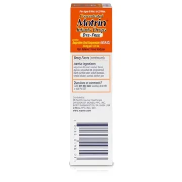 Motrin Infants Liquid Medicine Drops - Pain & Fever Relief