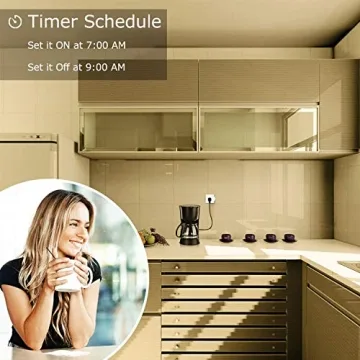 Smart Plug ESICOO for Alexa & Google Home - Easy Setup