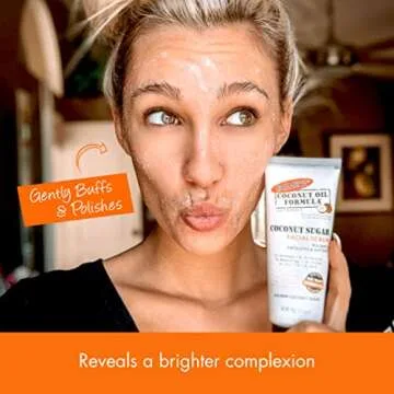 Palmer's Coconut Sugar Exfoliating Facial Scrub - Gentle Exfoliation