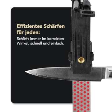 DMT DMTADELUXE Fixed Blade Hunting Knife Sharpening System