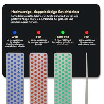 DMT DMTADELUXE 3-Piece Knife Sharpening Set