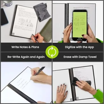 Rocketbook Core Reusable Notebook - Eco-Friendly Note-Taking Solution
