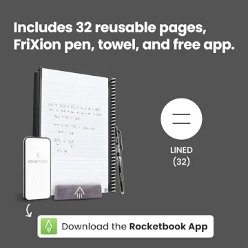 Rocketbook Core Reusable Notebook - Eco-Friendly Note-Taking Solution