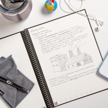 Rocketbook Core Reusable Notebook - Eco-Friendly Note-Taking Solution
