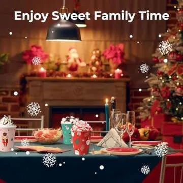 Durable Disposable Christmas Coffee Cups for Holiday Cheers