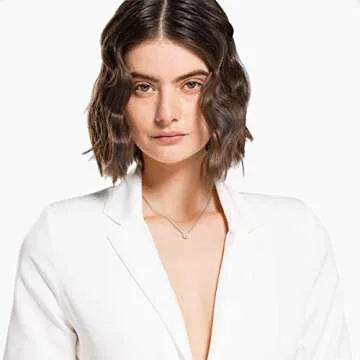 Swarovski Una Angelic Pendant with Clear Crystal Sparkle