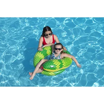 Swimline Snake Inflatable Pool Ring for Summer Fun 32"