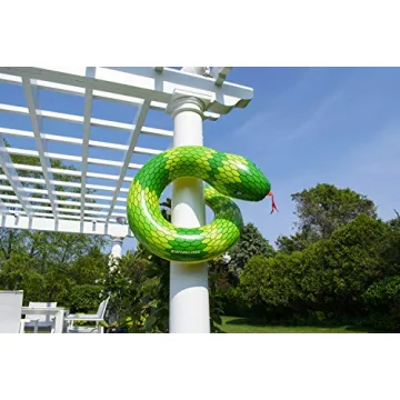 Swimline Snake Inflatable Pool Ring for Summer Fun 32"