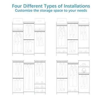 VIPEK V5 Portable Heavy Duty Closet Rack in Bronze