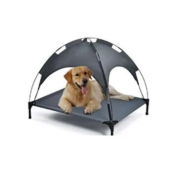 Go Gear Outdoor Dog Bed with Canopy for Pets