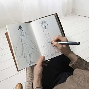 WANDERINGS A5 Leather Travelers Notebook Refillable Journal