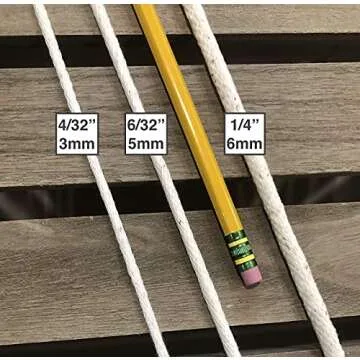 1/4" Cotton Piping Cord for Quality Crafting