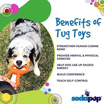 SodaPup Can Pull Tab Interactive Dog Tug Toy