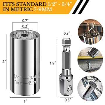 Universal Socket Tool Gifts for Men - Perfect for DIY