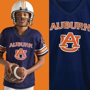 Franklin Auburn Tigers Youth Football Uniform Set for Kids
