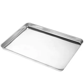 Wildone 3-Piece Stainless Steel Baking Sheet Set Non-Toxic