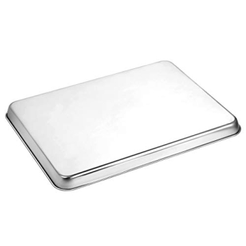 Wildone 3-Piece Stainless Steel Baking Sheet Set Non-Toxic