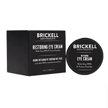 Brickell Men's Under Eye Cream Reduces Dark Circles and Puffiness
