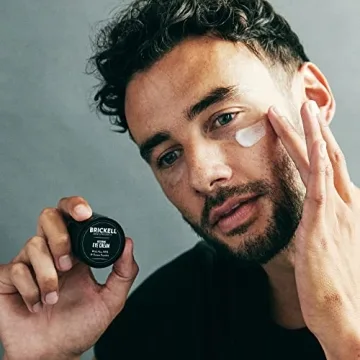 Brickell Men's Under Eye Cream Reduces Dark Circles and Puffiness