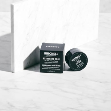 Brickell Men's Under Eye Cream Reduces Dark Circles and Puffiness