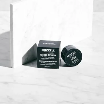 Brickell Men's Under Eye Cream Reduces Dark Circles and Puffiness