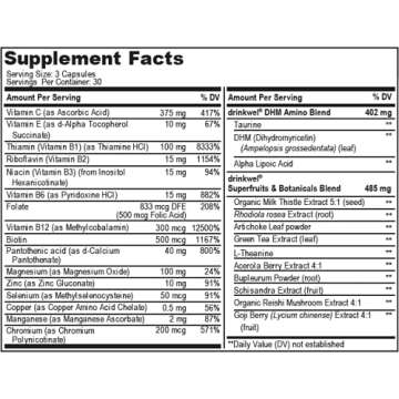 drinkwel Premium Multivitamin Supplement - 30 Capsules