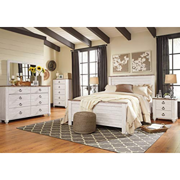 Signature Ashley Willowton Nightstand with USB Charging Ports