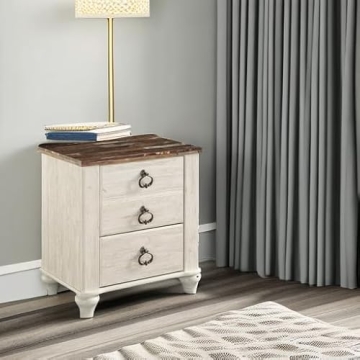 Signature Ashley Willowton Nightstand with USB Charging Ports