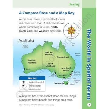 Evan-Moor Skill Sharpeners Geography Workbook for Kids