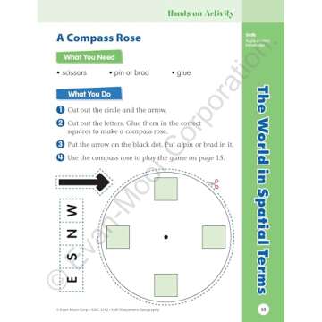 Evan-Moor Skill Sharpeners Geography Workbook for Kids