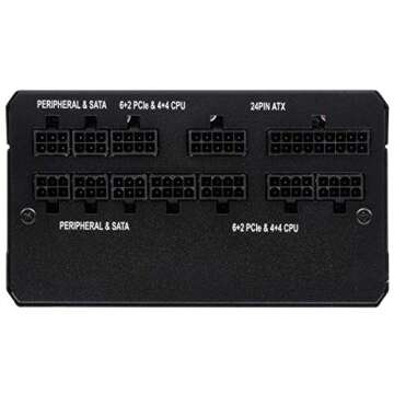 Corsair RM750 PSU - 80 Plus Gold, Modular, 750W Power Supply