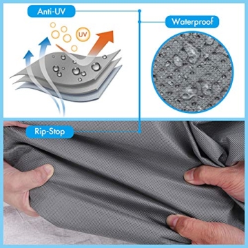 XGEAR Waterproof 6-Ply Trailer Cover with Storage Bag