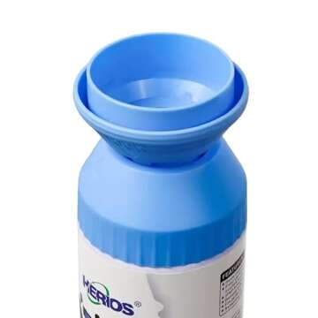 Foam Drain Cleaner – Hair Clog Remover for Kitchen, Sink, Tub & Bathroom Drains, Powerful Foaming Action, Fast Drain Unclogging, (2-Pack) HERIOS