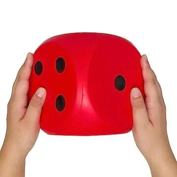 Giant 5.9 Inches Kawaii Foam Dice for Fun Learning