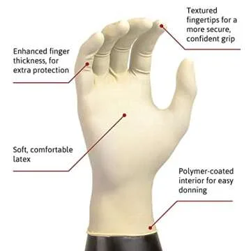 Microflex MF-300-XL Extra Large Diamond Grip Gloves