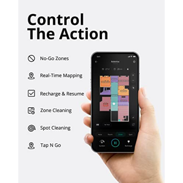 eufy X8 Hybrid, Robot Vacuum and Mop Cleaner with iPath Laser Navigation, Twin-Turbine Technology generates 2000Pa x2 Suction, AI. Map 2.0 Technology, Wi-Fi, Perfect for Pet Owner