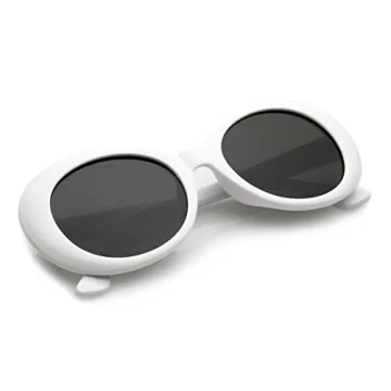 EHH Women's Retro Round Sunglasses with Color Lenses