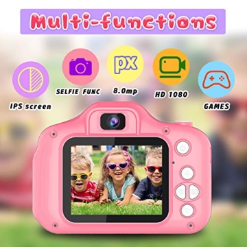 Seckton Kids Selfie Camera - HD Digital for Ages 3-9