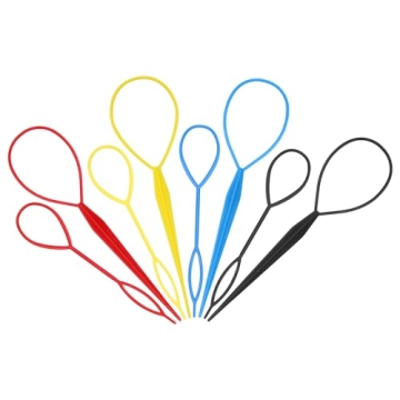 AHIER 8Pcs Hair Accessory Kit - Topsy Tail Ponytail Maker, French Braid Tool, Hair Braid Accessories...