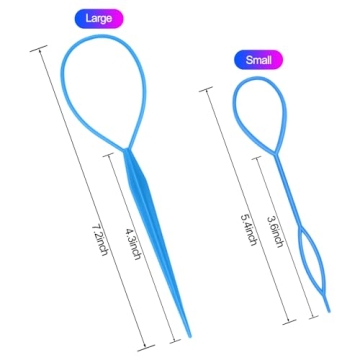 AHIER Topsy Tail Hair Accessory Kit for Creative Styling