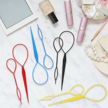 AHIER Topsy Tail Hair Accessory Kit for Creative Styling