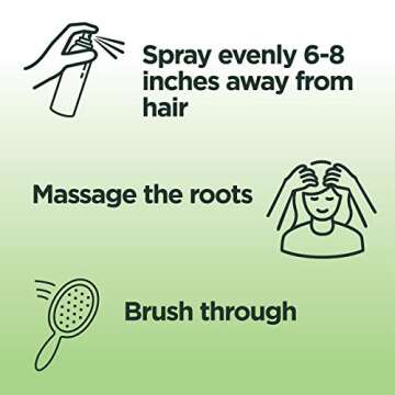 Garnier Fructis Volumizing Invisible Dry Shampoo, Melon-Tini, 4.4 Oz,, 2 Count (Packaging May Vary)