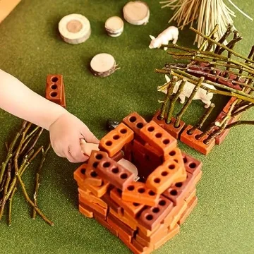 Guidecraft Little Bricks - 60 pc. Set for Kids Building Fun