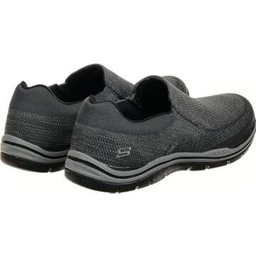 Skechers Men's Expected - Gomel Slip-on Loafer, Grey, 9.5 M US